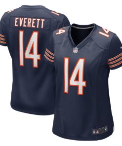 Alternative view of Gerald Everett Chicago Bears Nike Women's  Game Jersey -  Navy