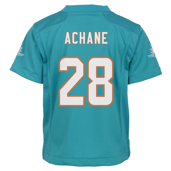 De¡¯Von Achane Miami Dolphins Nike Toddler Game Jersey - Aqua - Image 3