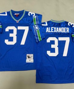 Shaun Alexander Seattle Seahawks Authentic Throwback Retired Player Jersey