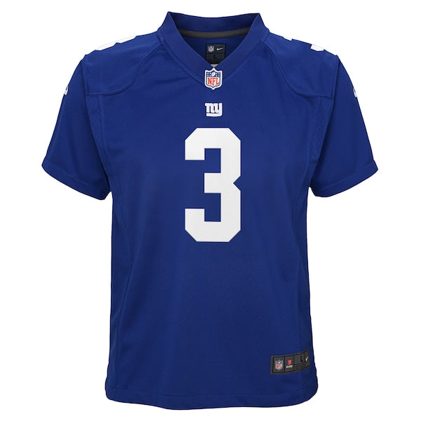 Russell Wilson New York Giants Nike Youth Game Jersey - Royal - Image 2