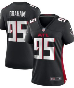 Ta'Quon Graham Atlanta Falcons Nike Women's Game Jersey - Black