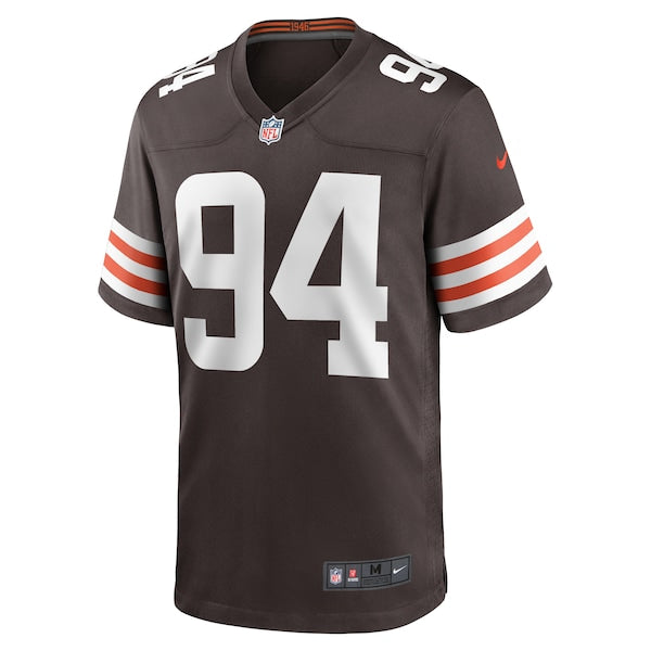 Dalvin Tomlinson Cleveland Browns Nike Game Player Jersey - Brown - Image 2