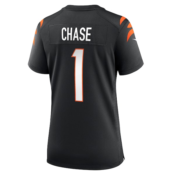 Ja'Marr Chase Cincinnati Bengals Nike Women's Game Jersey - Black - Image 3