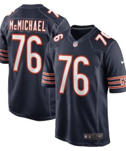Steve McMichael Chicago Bears Nike  Retired Player Game Jersey -  Navy