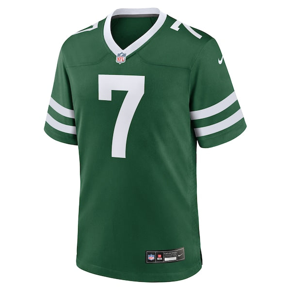 Justin Fields New York Jets Nike Game Player Jersey - Legacy Green - Image 2