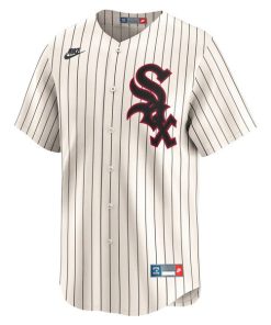 Alternative view of Chicago White Sox Nike Cooperstown Collection Limited Jersey - Cream