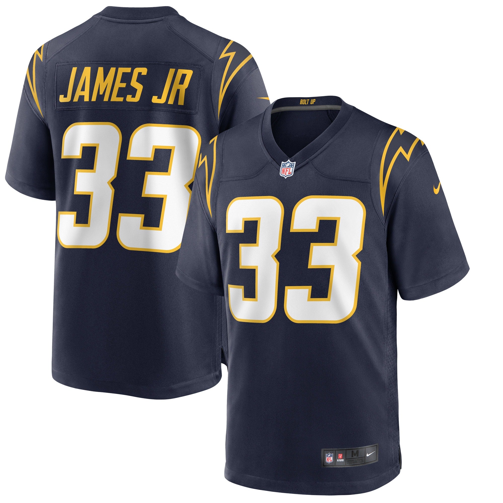Derwin James Los Angeles Chargers Nike 2nd Alternate Game Jersey - Royal/Navy/White - Image 5