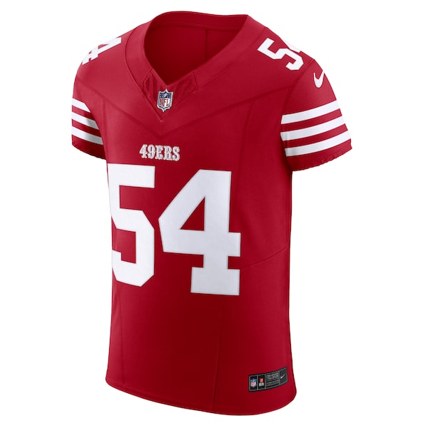 Fred Warner San Francisco 49ers Nike Vapor F.U.S.E. Elite Jersey - Scarlet - Image 3