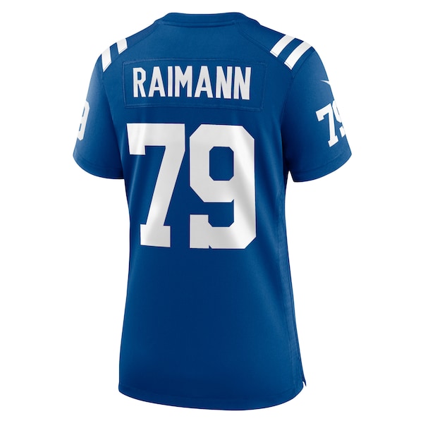 Bernhard Raimann Indianapolis Colts Nike Women's Player Game Jersey - Royal - Image 3