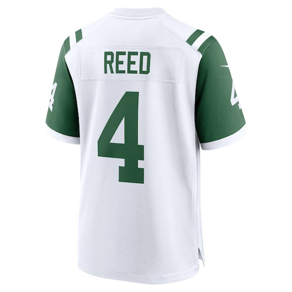 D.J. Reed New York Jets Nike Classic Alternate Game Jersey - White - Image 4