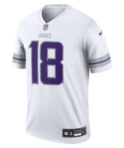 Alternative view of Justin Jefferson Minnesota Vikings Nike Alternate Legend Player Jersey - White
