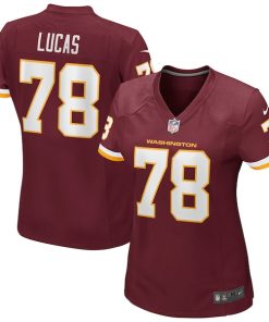 Cornelius Lucas Washington Football Team Nike Women's Game Player Jersey -Burgundy