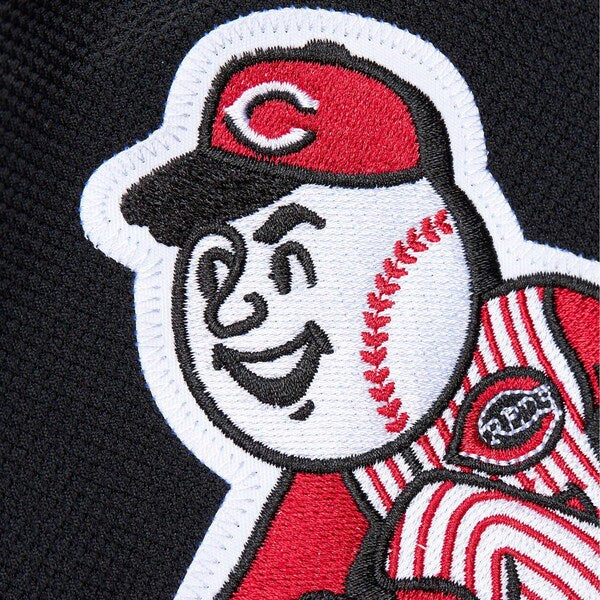 Ken Griffey Jr. Cincinnati Reds Cooperstown Collection Authentic Mesh Batting Practice Jersey - Black - Image 5