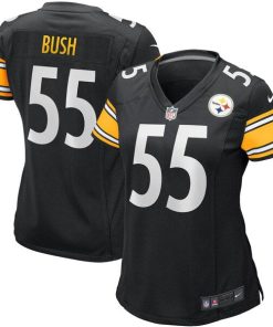 Devin Bush Pittsburgh Steelers Nike Women's Player Jersey - Black