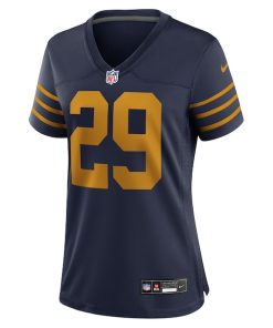 Alternative view of Xavier McKinney Green Bay Packers Nike Women's The 1923 Classic Game Jersey - Navy