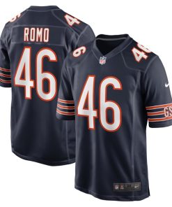 John Parker Romo Chicago Bears Nike Team Game Jersey -  Navy