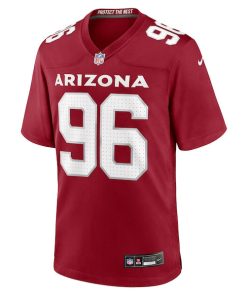 Alternative view of Eric Banks Arizona Cardinals Nike  Game Jersey -  Cardinal
