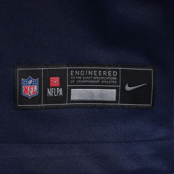 Eric Johnson II New England Patriots Nike Game Jersey - Navy - Image 7