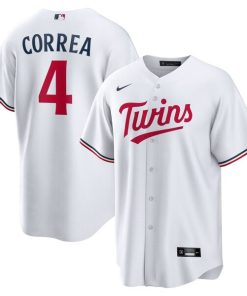 Carlos Correa Minnesota Twins Nike Home Replica Player Jersey - White/Navy