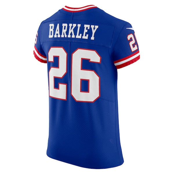 Saquon Barkley New York Giants Nike Classic Vapor Elite Player Jersey - Royal - Image 3