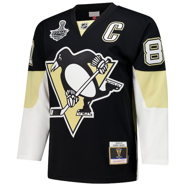 Sidney Crosby Pittsburgh Penguins 2008-09 Power Play Jersey - Black - Image 6