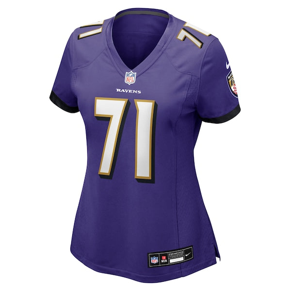 Carson Vinson Baltimore Ravens Nike Women's Team Game Jersey - Purple - Image 2