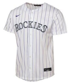 Alternative view of Kris Bryant Colorado Rockies Nike Youth Home Replica Player Jersey - White