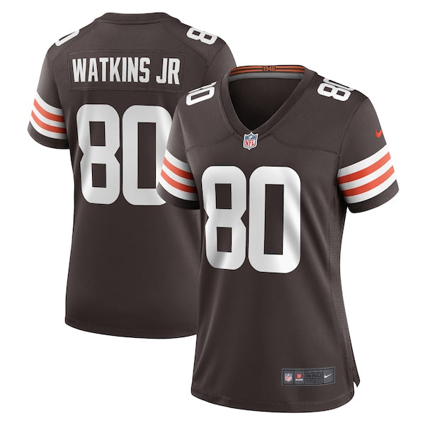 Austin Watkins Jr. Cleveland Browns Nike Women's Team Game Jersey - Brown