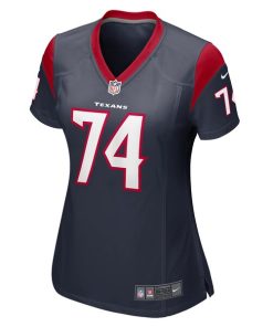 Alternative view of Josh Jones Houston Texans Nike Women's Team Game Jersey -  Navy