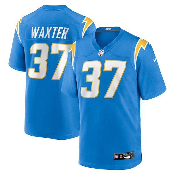 Isas Waxter Los Angeles Chargers Nike Team Game Jersey - Powder Blue