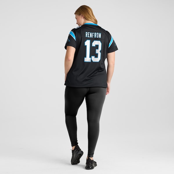 Hunter Renfrow Carolina Panthers Nike Women's Team Game Jersey - Black - Image 7