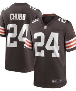 Nick Chubb Cleveland Browns Nike Game Jersey - Brown