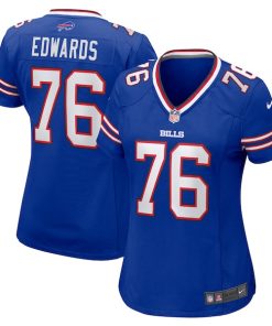 David Edwards Buffalo Bills Nike Women's Game Jersey - Royal