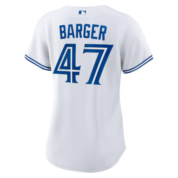 Addison Barger Toronto Blue Jays Nike Women's 2025 World Series Home Replica Player Jersey - White - Image 3