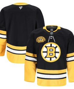 Boston Bruins  100th Anniversary Authentic Pro Jersey - Black