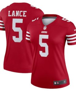 Trey Lance San Francisco 49ers Nike Women's Legend Jersey - Scarlet