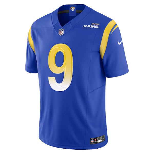 Matthew Stafford Los Angeles Rams Nike Vapor F.U.S.E. Limited Jersey - Royal/White - Image 3