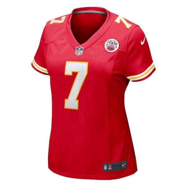 Harrison Butker Kansas City Chiefs Nike Women's Game Jersey - Red - Image 2