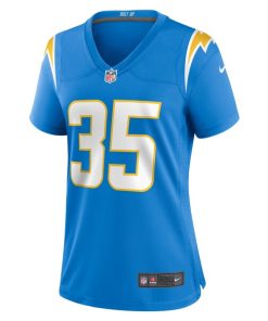 Alternative view of Terrell Bynum Los Angeles Chargers Nike Women's Team Game Jersey -  Powder Blue