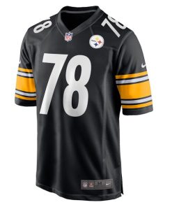 Alternative view of James Daniels Pittsburgh Steelers Nike Game Player Jersey - Black