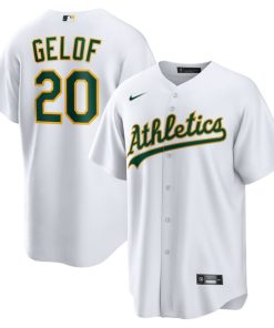 Zack Gelof Oakland Athletics Nike Home Replica Jersey - White