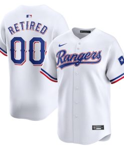 Texas Rangers Nike Home Limited Pick-A-Player Retired Roster Jersey - White