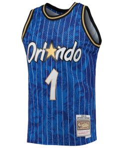 Alternative view of Penny Hardaway Orlando Magic Hardwood Classics 1994/95 Lunar New Year Swingman Jersey - Blue