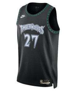 Alternative view of Rudy Gobert Minnesota Timberwolves Nike Unisex  Swingman Jersey - Classic Edition - Black