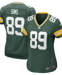 Ben Sims Green Bay Packers Nike Women's Team Game Jersey -  Green