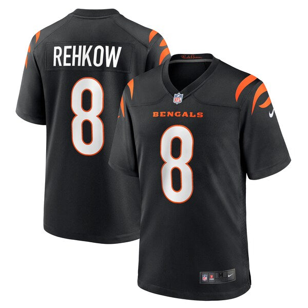 Ryan Rehkow Cincinnati Bengals Nike Game Jersey - Black