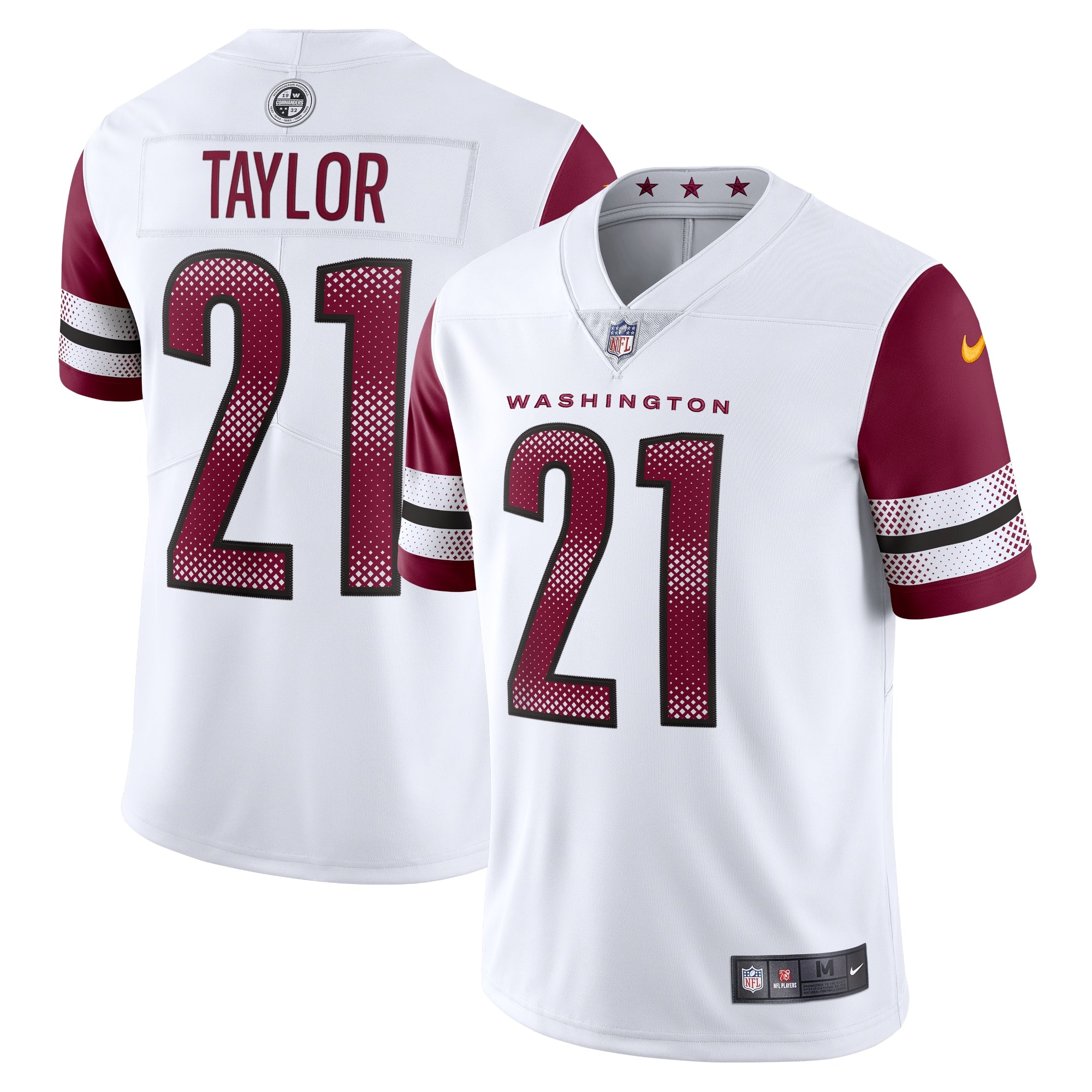 Sean Taylor Washington Commanders Nike 2022 Home Retired Player Limited Jersey - Burgundy/White - Image 6