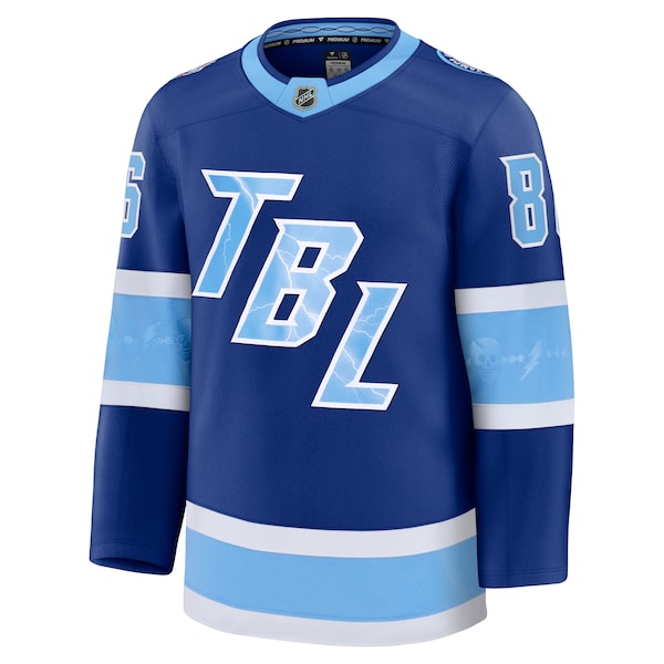 Nikita Kucherov Tampa Bay Lightning 2026 NHL Stadium Series Premium Jersey - Blue - Image 2