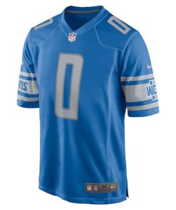 Alternative view of Marvin Jones Jr. Detroit Lions Nike Game Player Jersey - Blue