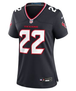 Alternative view of Josh Thompson Houston Texans Nike Women's Team Game Jersey -  Navy